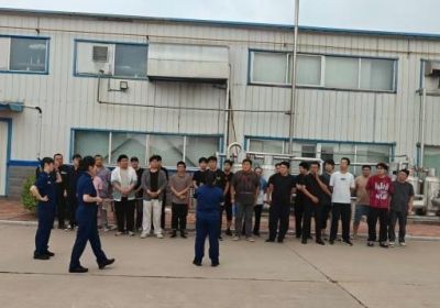 区消防救援大队深入天成药业三分厂开展消防培训与演练